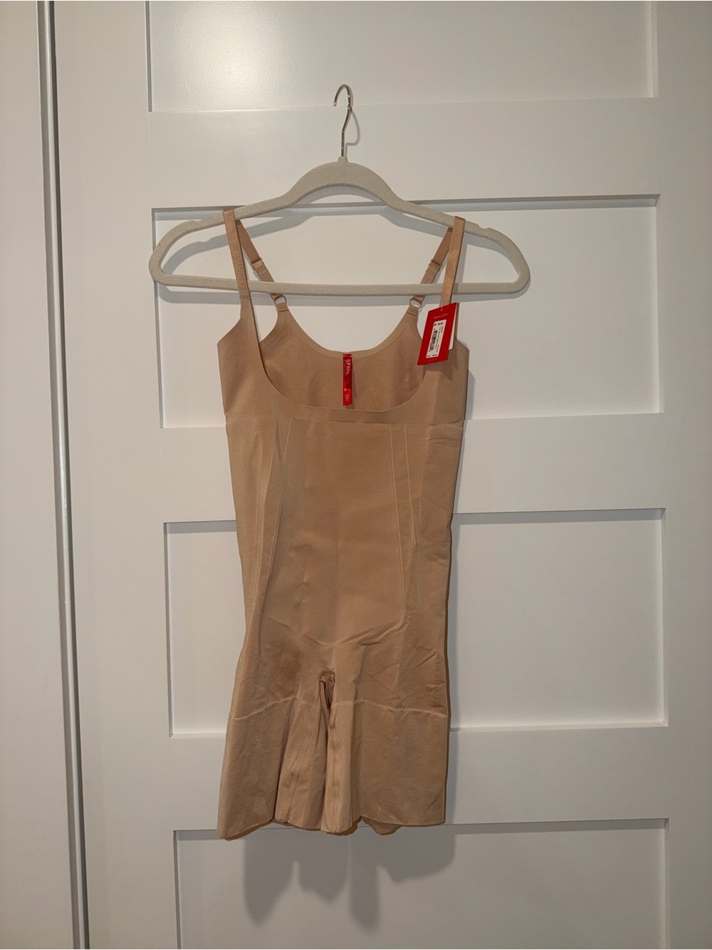 Spanx Oncore Open-Bust Mid Thigh Bodysuit NWT
